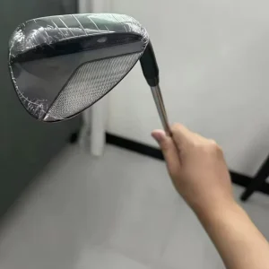 Right-Handed Forged Stainless Steel Golf Wedges Complete Set 48-60 Degree with Rubber Grip and Steel Shaft