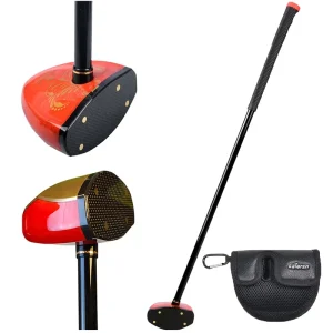 Right Handed Park Golf Driver Clubs with Roof Carbon Fiber Shaft Rubber Grip