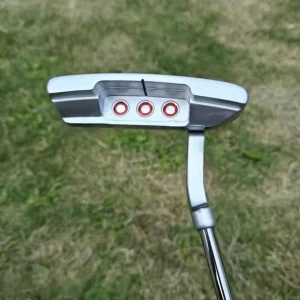 Right Handed Portable Forged Stainless Steel Shaft Golf Club Putter with Durable Rubber Grip Golf GPS Golf Bag Accessory