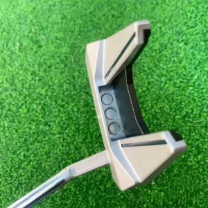 Right Handed Steel Shaft Complete Golf Putter Club Set with Mallet Style Head Cover Grip Portable Waterproof Design