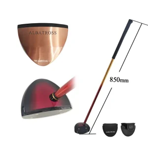 Right Handed Unisex Red Metal Maple Colorful Graphite Face Park Golf Club for Outside Sports