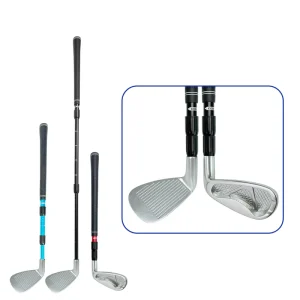 Right handed Golf Clubs Easy to Carry Adjustable Length Children’s Telescopic Golf Practice Chipper Metal Head Club