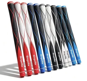 Rubber All weather Custom Logo Multi Color Standard Size Trainer for Wood Iron Golf Accessories Golf Grip