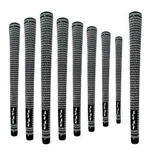 Rubber Midsize Golf Club Grips Custom Logo Anti Slip Golf Grips