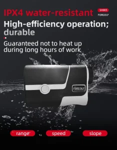 SH005 New Version Golf Laser Rangefinder 1500 Yards Long distance 7x Zoom Ultra clear Transflective LCD Lithium Battery