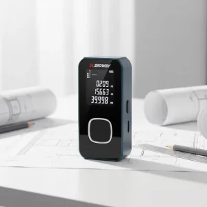 SNDWAY Industrial 40m 60m Portable Rechargeable Lithium Mini Handheld OEM ODM Black Light Range Finder Laser Distance Meter