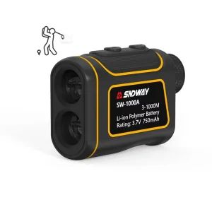 SW 1000A Optical Laser Rangefinder 1000m Range Finder for Outdoor Distance Measuring