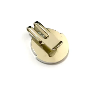 SY Custom made Embossed Iron Golf Hat Clips Soft Enamel Finish Pattern Ball Markers for Golf Use