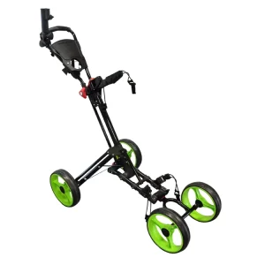 Sales Foldable 4 Wheel Push Cart Golf Trolley