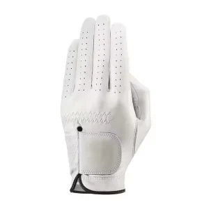 Sample Support Custom Manufacturer Left Right Hand Rubber Patch Logo Cabretta Leather Golf Gloves Golf Glove