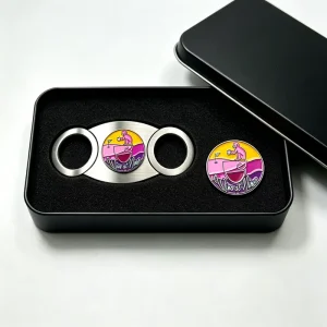 Scissor Guillotine Yellow Cutter Cigar Cutter Bulk Aluminum Pouch Stand Round Red Metal Rubber Gold Golf Ball Marker