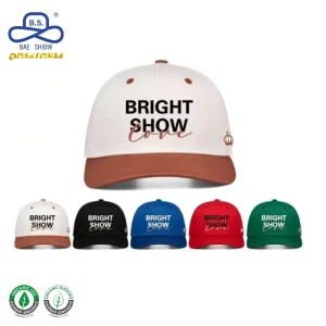 Sedex Audited Headwear Factory Structured Cotton Baseball Cap with Custom Embroidered Logo for Daily Outdoor Casual Wear