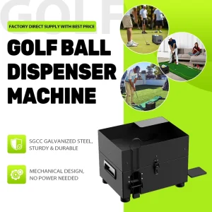 Semi-Automatic Golf Ball Dispenser High-Capacity Driving Range Training Machine Driving Equipment Golf Equipment