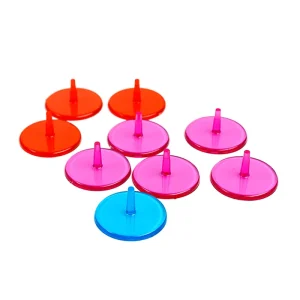 Set of Durable Eco Friendly Plastic Golf Tees with Spikes and Custom Logo Accessories (1000 Pieces) for Gifts and Souvenirs