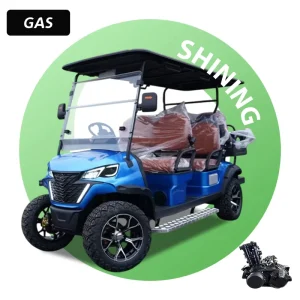 Shininglsv New 6 Person 356cc Gasoline Golf Car 6 Seater Gas Golf Cart