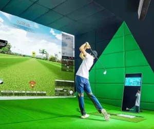 Simulated Golf Simulated Teaching Indoor Golf