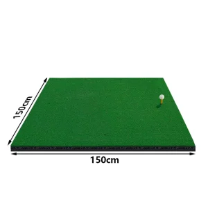 Simulator Golf Mat Turf Range Matt Swing Training Impact Portable Grass Rubber Soft Striking Shot Simulator Golf Mat