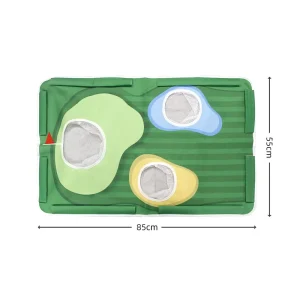 Single-Layer Outdoor Golf Practice Net Putter Swing Trainer Essential Golf Supplies Accessories Made Durable Rubber