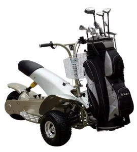 Single Seat Golf Trolley Folding Golf Trolley Portable Electric Golf Trolley