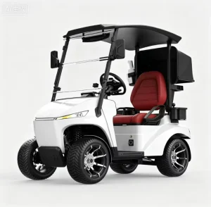 Single seat Golf Buggy Thickened Tires Golf Cart High power Motor Golf Vehicle Golf Course Off Road Cart