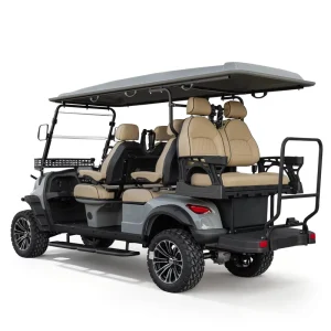 Six Seats Golf Carts Electric Off Road Street Lithium Cart Electric 48V Cart Legal 4+2 Seater Electric Golf Vehicles