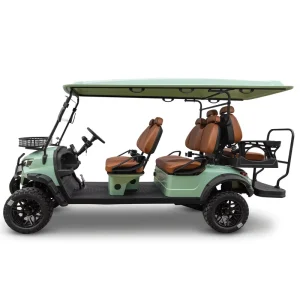 Six Seats Golf Electric Carts Off Road Street Legal Vehicles Lithium 48V Carts Golf Legal Electric Golf Buggy Trolley Golf Cart