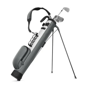 Small Lightweight Golf Training Stand Bag Sunday Golf Club Carry Bag with Ball Holder and Pockets