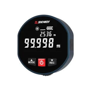 Sndway Sw x30 Laser Distance Meter with Roller Tape Home Measuring Tools Digital Angle Rechargeable Oem Rangefinder