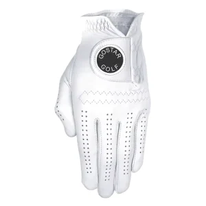 Snow White Cabretta Leather Golf Glove
