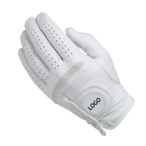 Soft Breathable Waterproof Durable Sports Golf Gloves Anti Slip Cabretta Leather Custom Design Unisex Custom Size