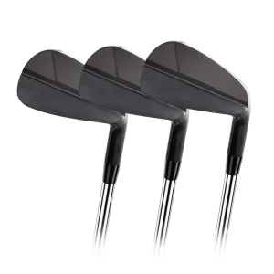 Soft Feel Forged Carbon Steel Golf Club Head PVD Black Golf Iron Head