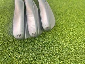 Soft Forged Stainless Steel Golf Lob Wedge Anti Rust Brushed Finish OEM Custom Shaft & Grip