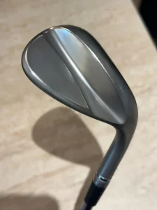 Soft Forged Stainless Steel Golf Lob Wedge Anti Rust Brushed Finish OEM Custom Shaft & Grip