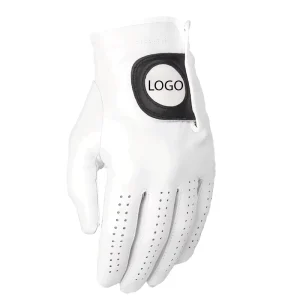 Soft Genuine Leather Golf Gloves Anti Slip Durable Breathable Waterproof Customizable Custom Logo Custom Size Unisex