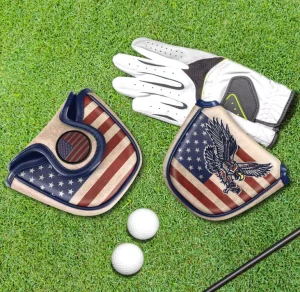 Soft Plush Lined Waterproof Golf Mallet Putter Head Cover