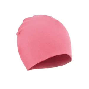 Soft Stretch Cotton Beanie Hat Lightweight Slouchy Skull Cap Breathable Thin Sleep Head Cover for Daily Wear Cycling Running