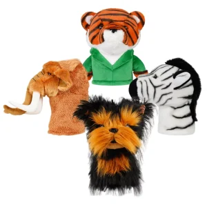 Soft Tiger Golf Animal Headcover Feel Golf Club Covers Plush Cute Golf Accessories
