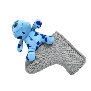 Soft Velvet Lining Golf Putter Headcover Rabbit Design Putter Club Head Cover with Magnetic Closure Funny Animal Design Gear