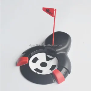 Source Manufacturer Electric Automatic Golf Ball Returner Push Rod Bounce Trainer Red and Black Training Equipment