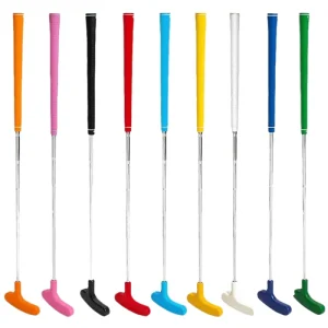 Special Offer Mini Golf Club with Durable Silicone Covered Metal Head Ideal Golf Putting Club