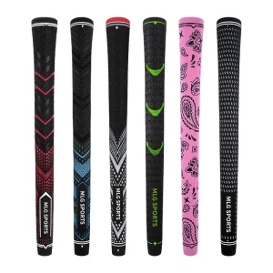 Spot Durable Golf Club Grips Custom Logo Premium Midsize Standard Rubber Golf Grip