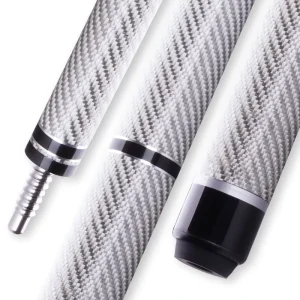 Stainless Steel 8Joint Fashion Design 1/2 Billiard Carbon Fiber Sticks Pool 12.5mm Billiard Cues