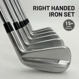 Stainless Steel Forged Golf Irons Set Silver Black 790 Right Hand Game Improvement Golf Clubs with Rubber Grip