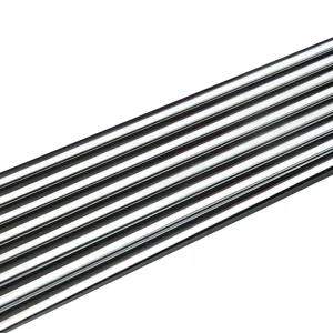 Stainless Steel Golf Putter Shaft Stepless Chrome Finish 35 Inch Club Replacement Shaft Custom Logo OEM