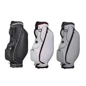 Standard Golf Club Bag Waterproof Black White Gray