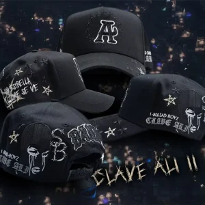 Stock G5 Gorra Sad Boyz Sports Baseball Hats Barbas Hats Originales Custom 5 Panel Wide Brim Silver Copper Image