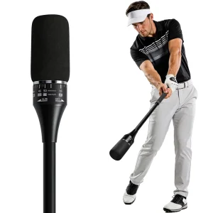 Straight Grip Golf Sound Swing Trainer Golf Practice Stick Practice Club Equipment for Golf Course