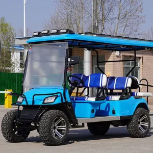 Street Legal Electric Golf Cart 4 Seater 72V Lithium Battery Lifted Off Road Golf Buggy for USA North America Market