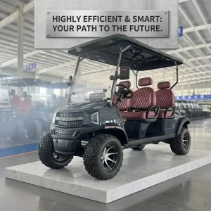 Street Legal Lifted 4 Seater Golf Buggy Utility Vehicle Lithium Battery 4×4 Off Road Electric Golf Cart AC Motor 70-90km Range
