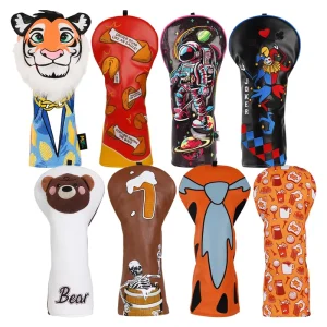 Style Premium Driver Head Covers Tigger Golf Club Head Covers Golf Headcover Golf Accessories
